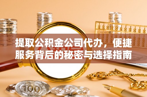 兴县提取公积金公司代办，便捷服务背后的秘密与选择指南