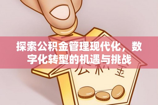 兴县探索公积金管理现代化，数字化转型的机遇与挑战