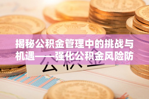 兴县揭秘公积金管理中的挑战与机遇——强化公积金风险防控的多维策略