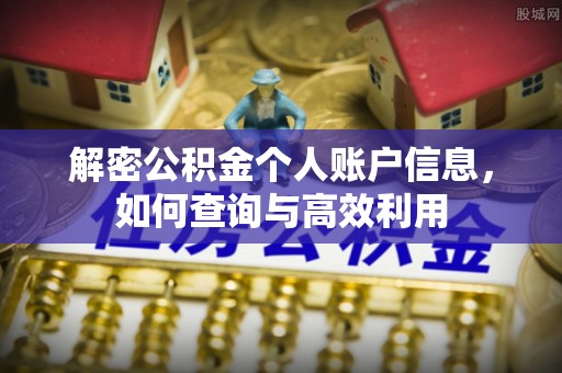 兴县解密公积金个人账户信息，如何查询与高效利用