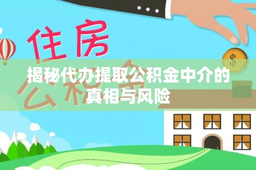 兴县揭秘代办提取公积金中介的真相与风险