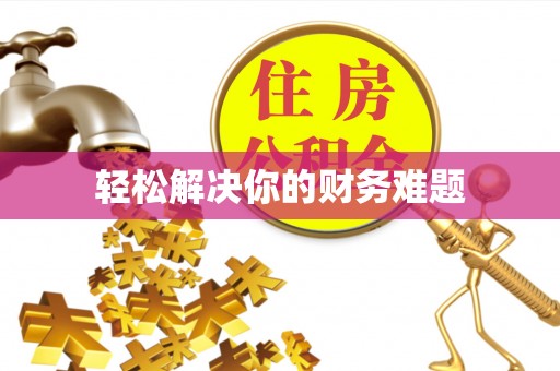 兴县轻松解决你的财务难题