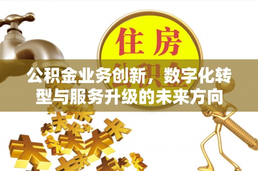 兴县公积金业务创新，数字化转型与服务升级的未来方向