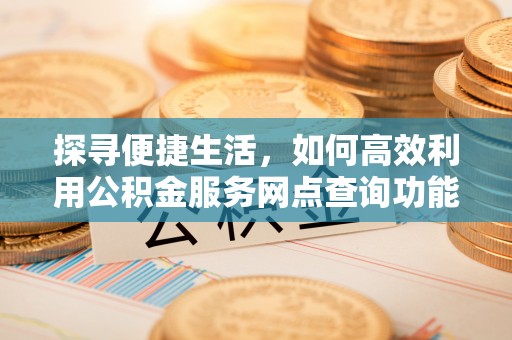 兴县探寻便捷生活，如何高效利用公积金服务网点查询功能
