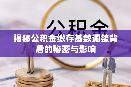 兴县揭秘公积金缴存基数调整背后的秘密与影响