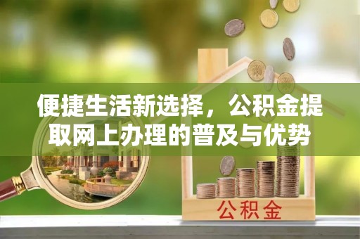 兴县便捷生活新选择，公积金提取网上办理的普及与优势