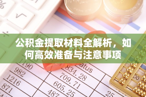 兴县公积金提取材料全解析，如何高效准备与注意事项