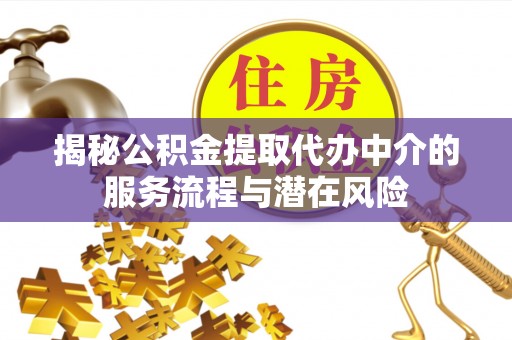兴县揭秘公积金提取代办中介的服务流程与潜在风险
