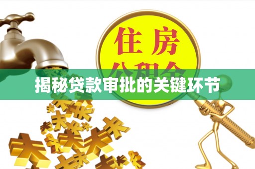 兴县揭秘贷款审批的关键环节