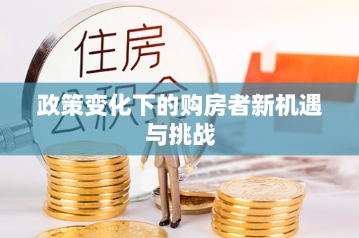 兴县政策变化下的购房者新机遇与挑战