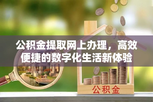 兴县公积金提取网上办理，高效便捷的数字化生活新体验
