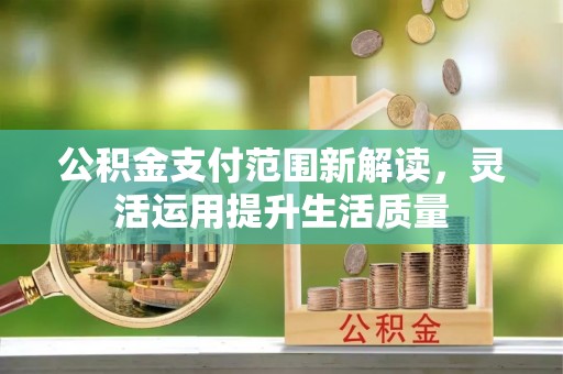 兴县公积金支付范围新解读，灵活运用提升生活质量