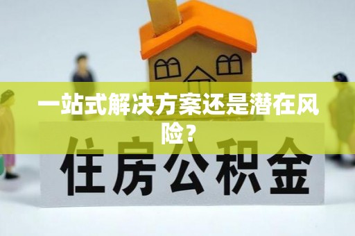 兴县一站式解决方案还是潜在风险？
